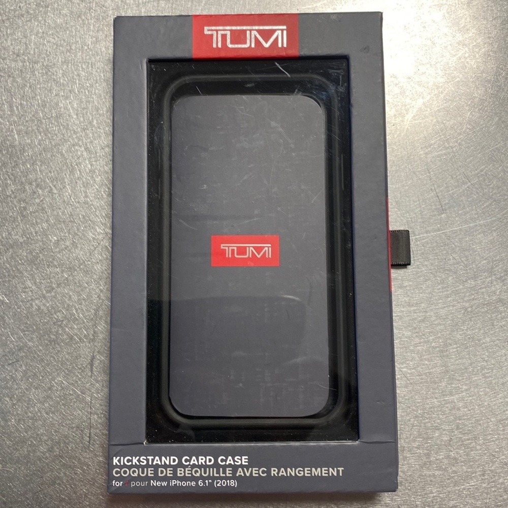 Tumi case Iphone 11 - Kickstsnd Card case 6.1 display.